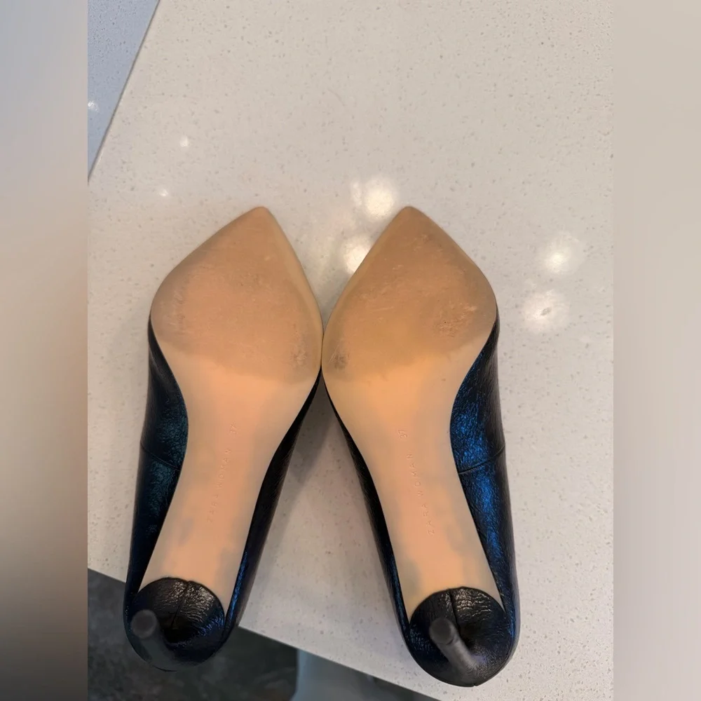 Zara Elegant Black Women's Pumps - Picture 9 of 9